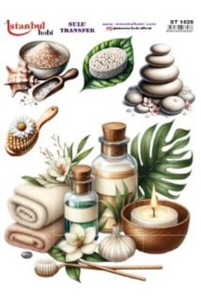 İstanbul Hobi ورق نقل مائي 25×35 سم ST-1526