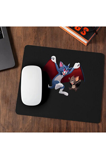 OEM Mousepad Tom and Jerry Dracula Vampires Halloween Horror