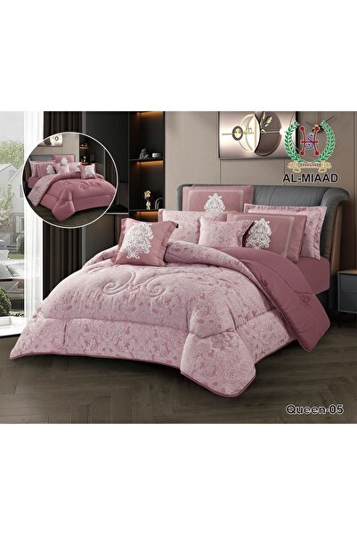 Generic 8-piece embroidered bridal bedspread