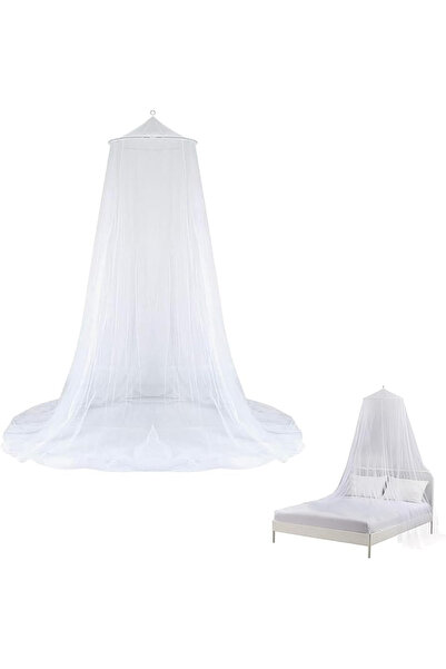 OEM Baldachin pentru dormitorul sau camera de joacă a fetelor 250 x 900 x 60 cm cm ALB