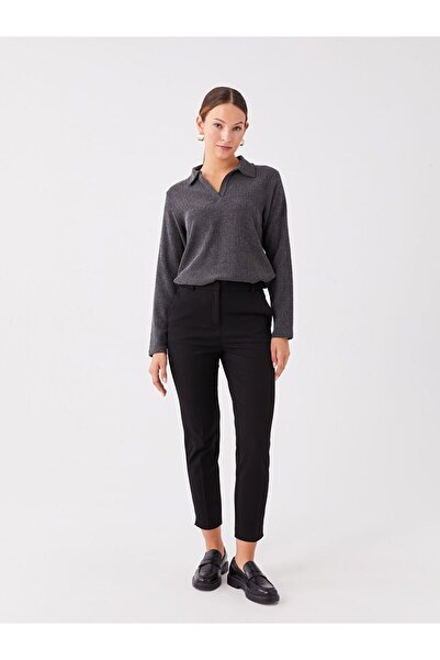 LC Waikiki Γυναικείο ίσιο παντελόνι με στενή εφαρμογή