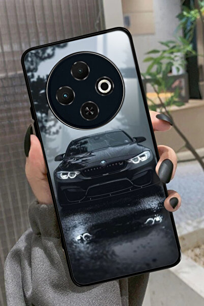 TECNO Spark 30C Uyumlu Araba Tasarımlı Glossy Premium Kılıf