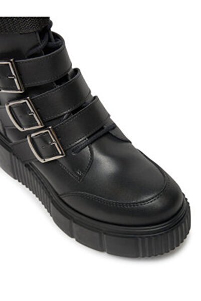 Altercore γυναικεία μποτάκια μέχρι τον αστράγαλο DEMI VEGAN μαύρα