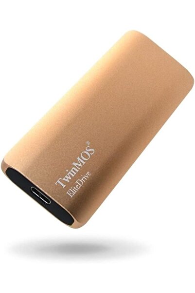 TwinMOS Portable External SSD 256GB USB 3.2/Type-C (Gold)