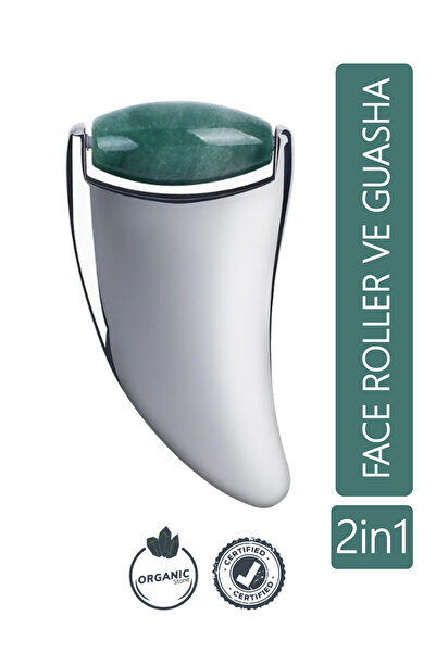 Seay Aventurin Taşlı 2’si 1 Arada Face Roller ve Guasha Çift Fonksiyonlu Masa...