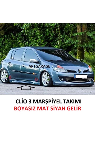 Bodykitartgarage CLİO 3 MARŞPİYEL TAKIM(BOYASIZ)FİBERGLASS