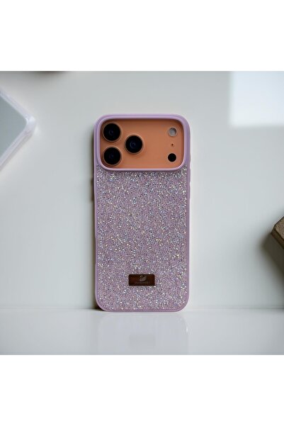 HYPERSOFT غطاء حماية متوافق مع آيفون 17 برو (6.3 بوصة) بتصميم حجر الماس اللامع