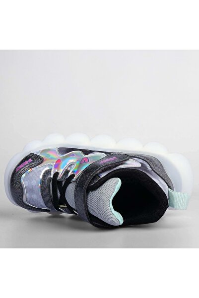 Vicco Sonya Orthopedic Sole Lighted Children's Boots Black