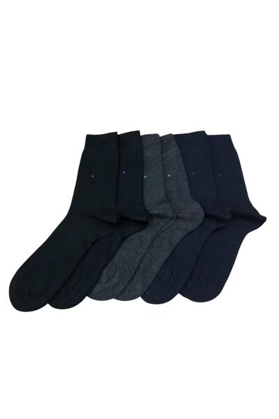 ROYAM 6 Lı Konsept Bambu Koku Yapmayan Erkek Kışlık Dikişsiz Soket Çorap