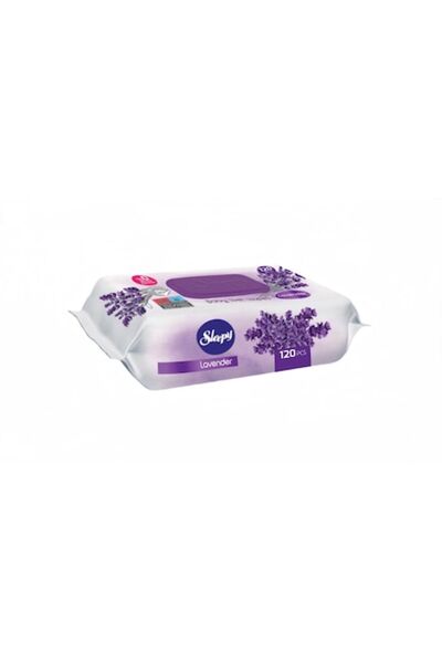 Sleepy Șervețele umede pentru bebeluși cu aromă de lavandă, 120 buc.