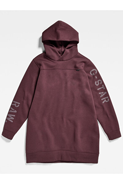 G-STAR RAW Γυναικείο Πλεκτό Φόρεμα G Star Raw D22277 Μπορντό