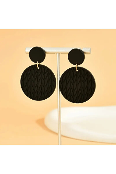 maia Yuvarlak Akrilik Küpe – Şık Günlük Model