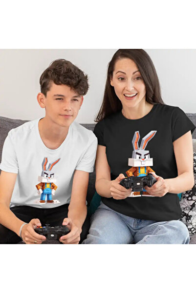 OEM Tricou Femei Bugs Bunny Minecraft