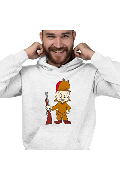 OEM Hanorac Barbati Bugs Bunny Elmer Fudd Vanator