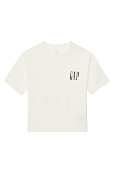 GAP Μπλούζα για αγόρια 745250-01 Λευκό