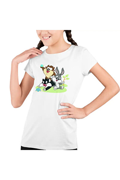 OEM Tricou Copii Fete Bugs Bunny Diavol Tasmanian Daffy Duck Bebelusi Taz