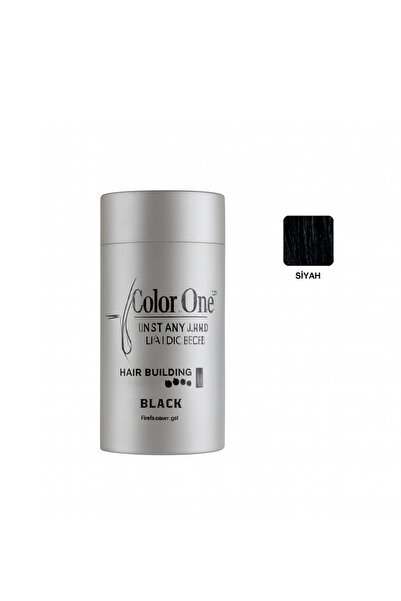 Color One 25 Gr. Siyah/Black Premium Saç Tozu Topik Hair Fiber