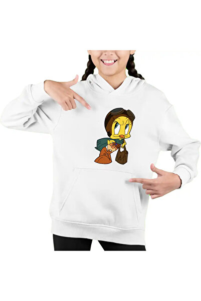 OEM Hanorac Copii Fete Tweety Aviator Looney Tunes