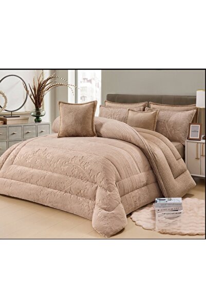 SNOOZYL Winter double bedspread made of soft velvet and fur to give you warmth and comfort