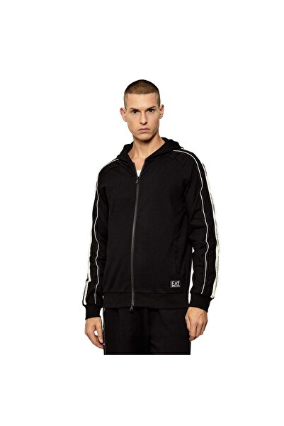 Emporio Armani Hanorac pentru barbati TRAIN LOGO SERIES M TAPE HOODI - 7M0017...