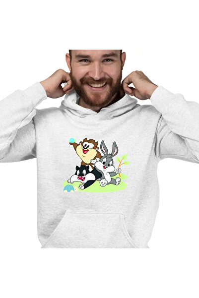 OEM Hanorac Barbati Bugs Bunny Diavol Tasmanian Daffy Duck Bebelusi Taz