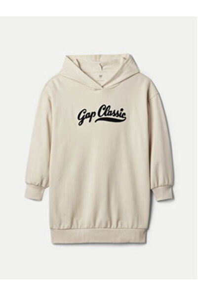 GAP Πλεκτό Φόρεμα για Κορίτσια 526055-03 Μπεζ