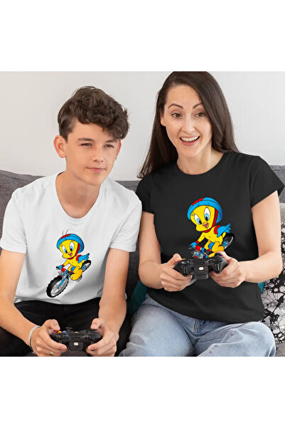 OEM Tricou Femei Tweety Bicicleta