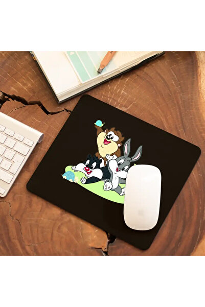 OEM Mousepad Bugs Bunny Tasmanian Devil Daffy Duck Babies Taz