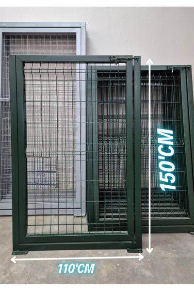 ÖR-AS TEL ÖRGÜ & PANEL ÇİT SİSTEMLERİ Yeşil Tel Çit Kapı - Panel Çit Tel Kapı...