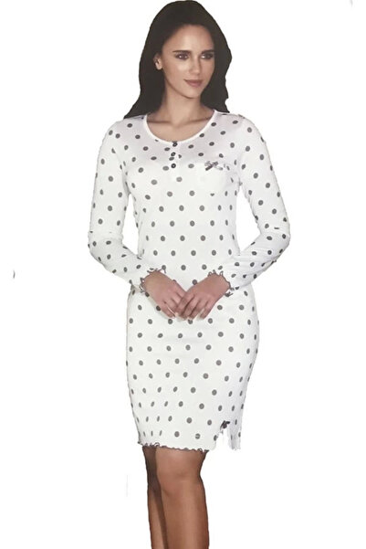 Findit ثوب نوم زاكوم منقط للنساء الشباب والكبار كود 21802