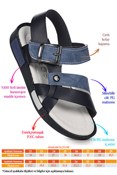 KARAMAZI Kids Boys Sandals Şb 2517-26