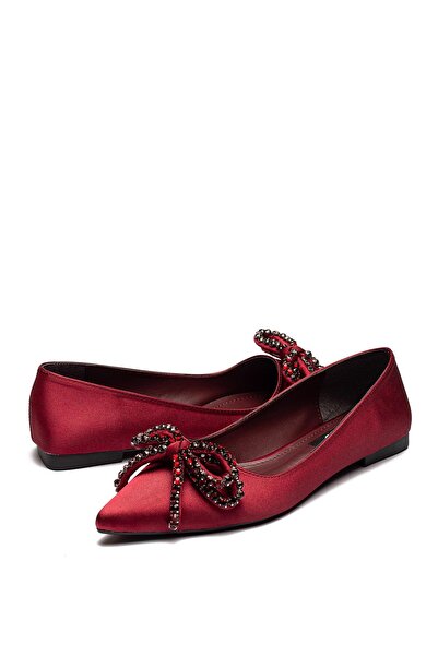 Dedos Γυναικείες μπαλαρίνες με πέτρα κεντημένες με κορδόνια 2310