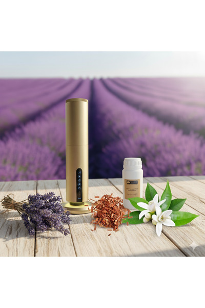 MKO Set difuzor parfum Luxury S Tower cu French Lavender 100 ml, aromaterapie...