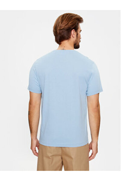 Gant Ανδρικό T-Shirt 2003184 Ανοιχτό Μπλε