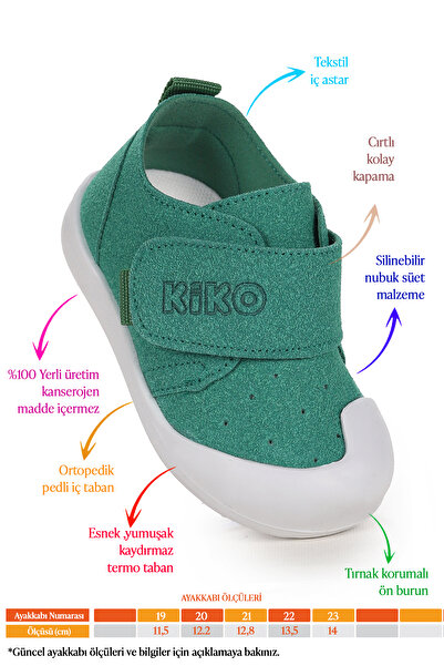 KARAMAZI Rosie First Step Velcro Baby Boy Casual Shoes