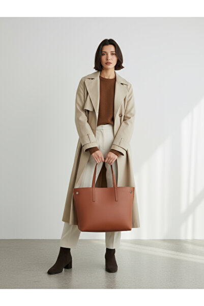 HONEY BAG Mug Large Size Adjustable Snap-On Women's Hand and Shoulder Bag