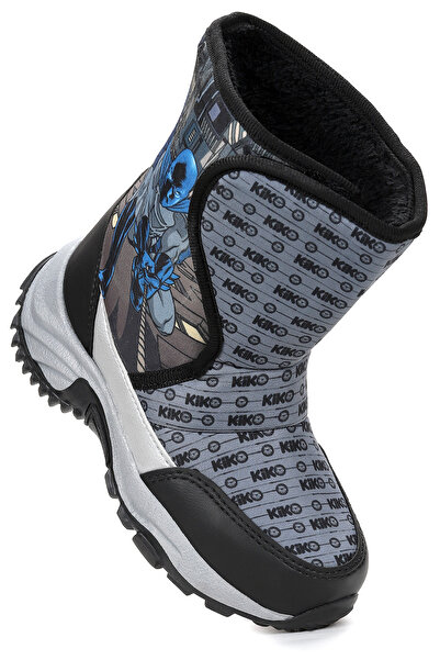 KARAMAZI Παιδικά παπούτσια για αγόρια με θερμοσόλα Cettu Velcro