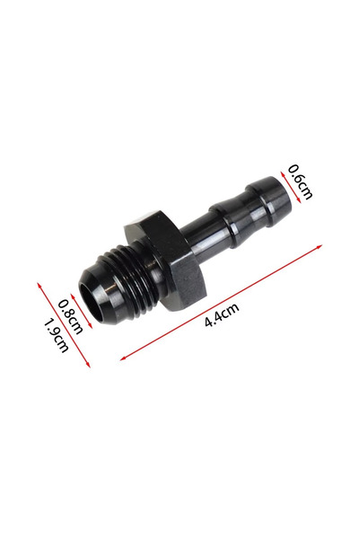 Choice3 AN6 5-16 6AN Flare إلى 3/8" أو إلى 5/16" وصلات محول خرطوم Barb، خط وق...