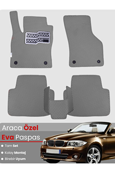 Guerrino Bmw 1 Series E88 Cabrio (2004-2011) Compatible Eva Floor Mat Full Se...