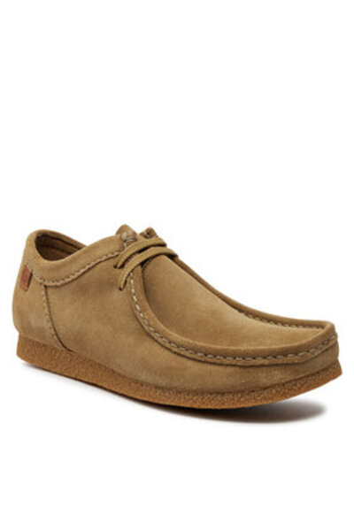 CLARKS Ανδρικά Μοκασίνια καφέ CLARKS-SHACRE II RUN Σκούρο Άμμος Σουέτ 26159434