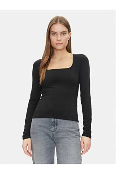 GAP Γυναικεία Μπλούζα 637795-00 Μαύρη