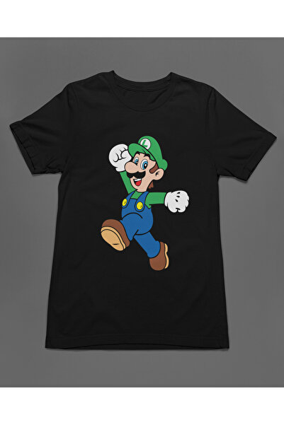 Bumeta تي شيرت سوبر ماريو لويجي للجنسين