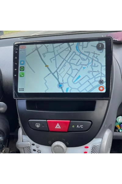 MaxTech Navigatie compatibila Peugeot 107, Citroen C1, Toyota Aygo ( 2005 - 2014 ), 2 GB Ram 32 GB Rom
