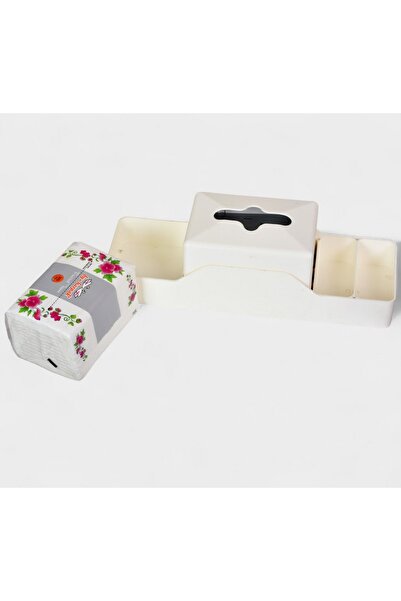 PRATİKPAK Restaurants & Cafes & Bars & Offices Special Manager Organizer Napkin Holder Plastic Horizontal Pack of 6