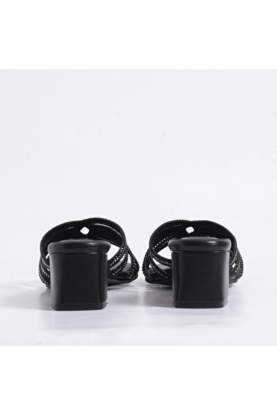 crystalicious Warm Comfortable Handcrafted by Artisans Heel Premium Elegant Design Heel For Day-To-Evening Wear