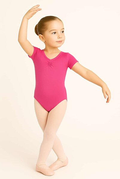 Ada Kostüm Tasarım بدلة رقص الباليه والجمباز ذات الأكمام القصيرة والمشدودة من...