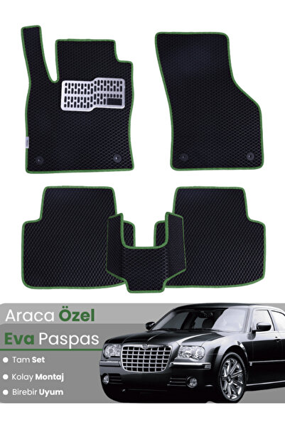 stiloto مجموعة كاملة من دواسات EVA متوافقة مع كرايسلر 300C (2004-2011) - خاصة...