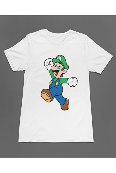 Bumeta تي شيرت سوبر ماريو لويجي للجنسين
