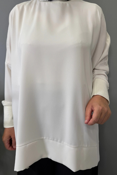Ghisa Tunic Ekru 26Kgstnk4831