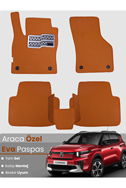 Guerrino مجموعة كاملة من دواسات EVA متوافقة مع سيتروين C3 Aircross (2017-2025...